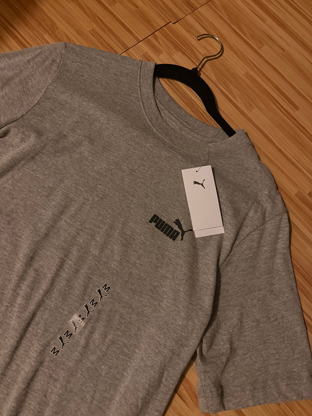 PUMA Basic T Shirt GREY