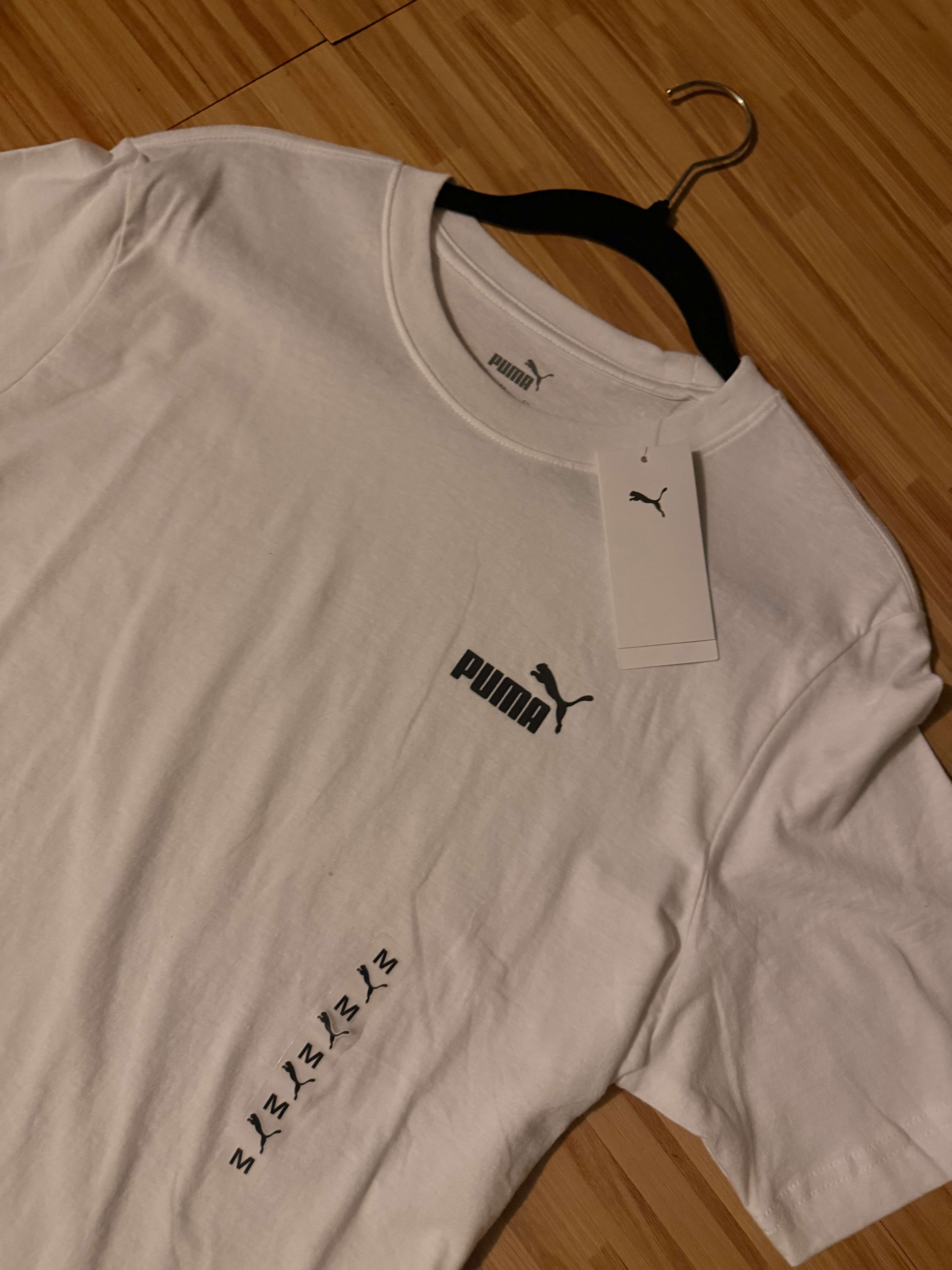 PUMA Basic T Shirt WHITE