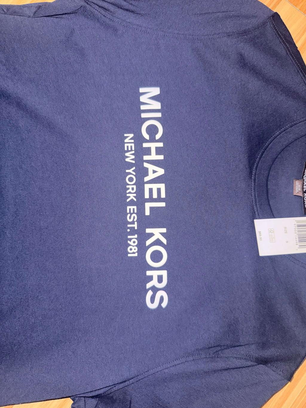 MICHAEL KORS Playera Azul Marino