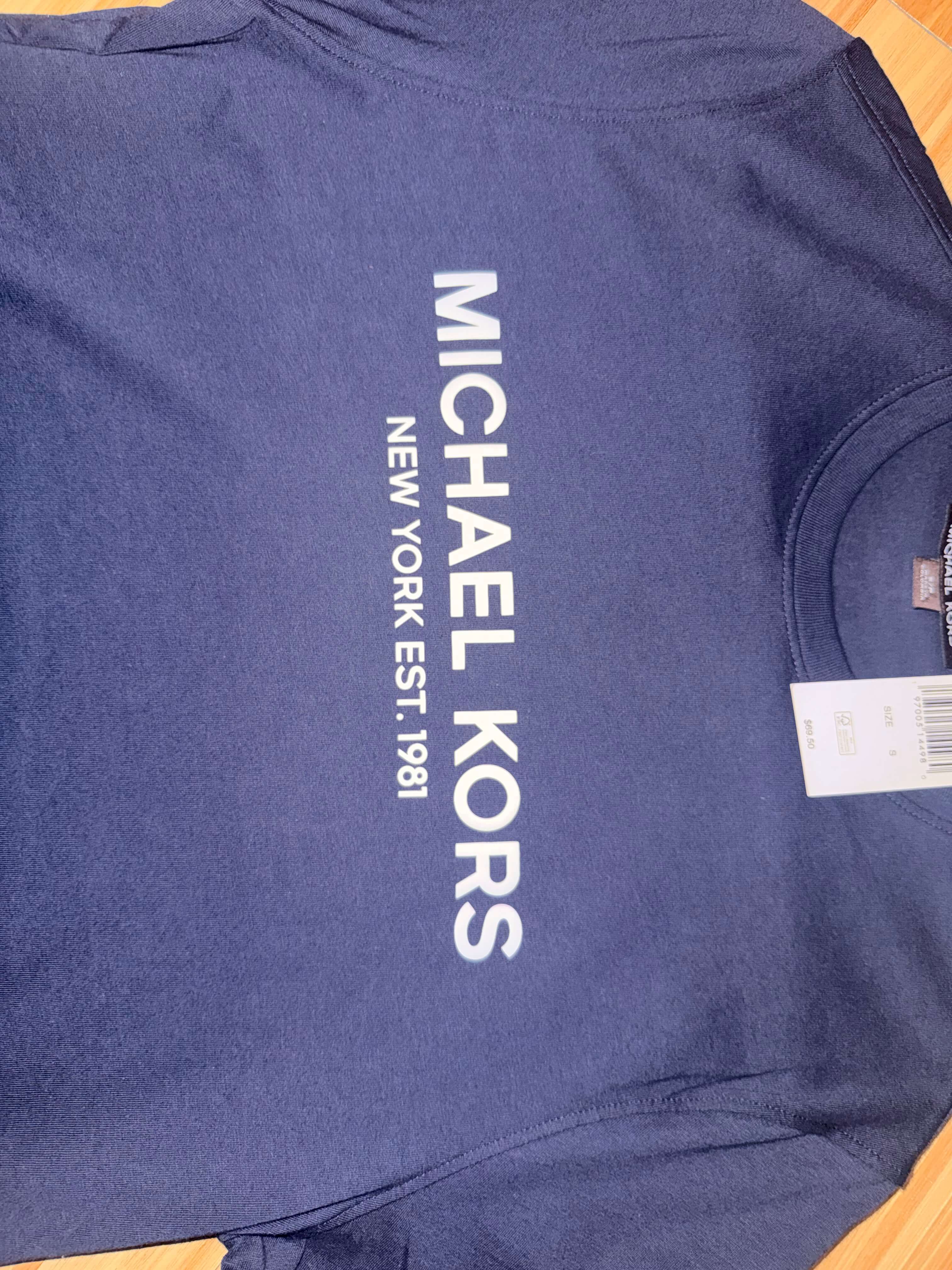 MICHAEL KORS Playera Azul Marino