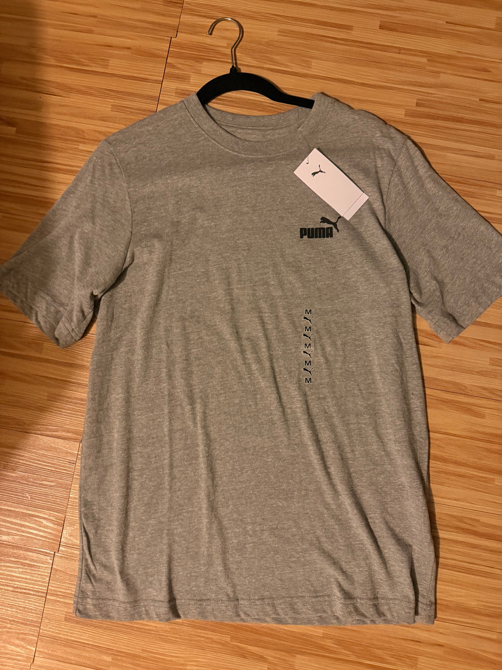 PUMA Basic T Shirt GREY