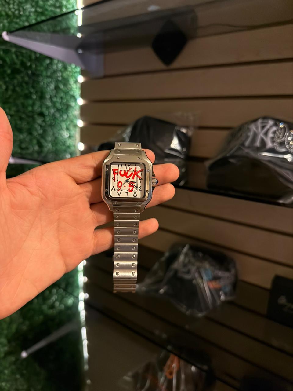 Seiko Mod Watch "Fuck 9.5" Arabico
